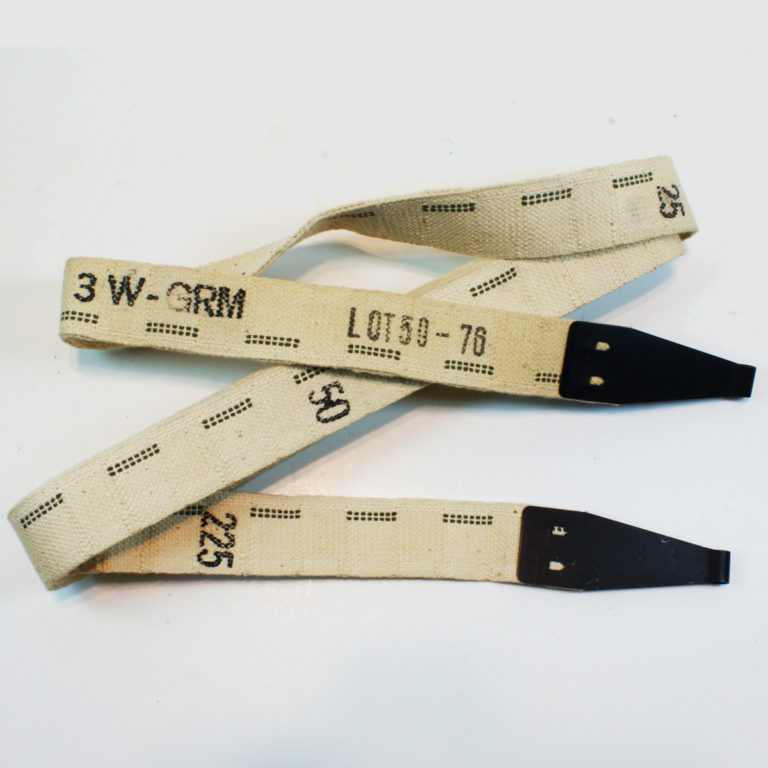 3 Cloth Machine Gun Belts The War Store and More Military Antiques & Firearms, LLC