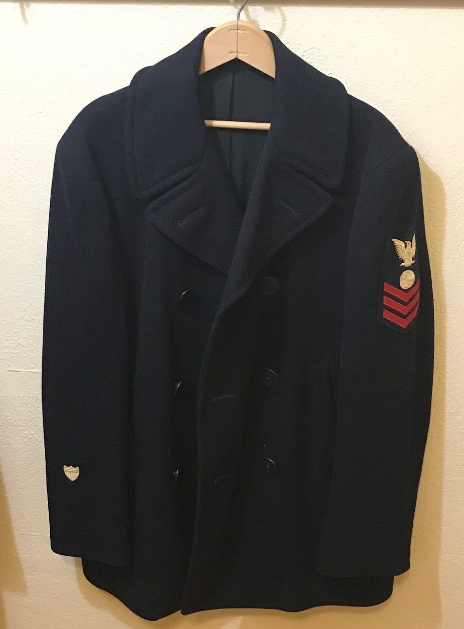 World War II U.S. Navy Pea Coat – The War Store and More – Military ...
