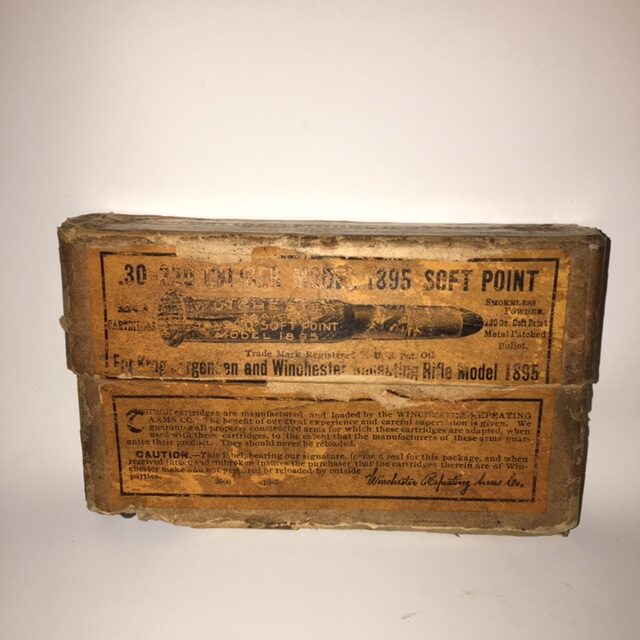 Winchester .30-220 Caliber Model 1895 Soft Point Ammo – The War Store ...