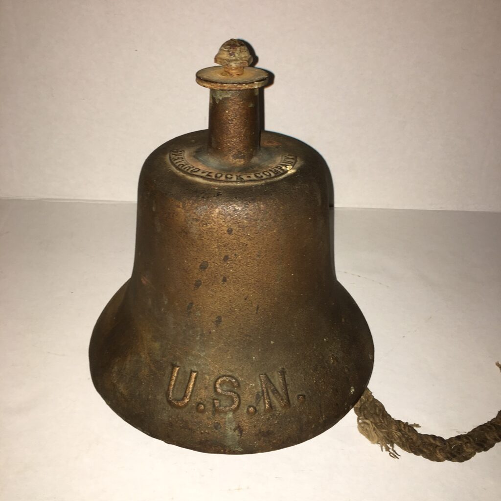 World War II U.S. Navy CastIron Ship’s Bell The War Store and More