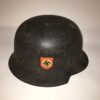 World War II German Fireman's Helmet - Image 4