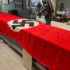 Massive Signed World War II German Double-sided Banner Flag