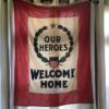 World War I era "Welcome Home" Flag
