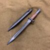 World War II Yugoslavian M1924 Mauser Bayonet with Matching Scabbard