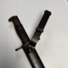 1895 Krag–Jørgensen Bayonet and Scabbard - Image 5