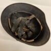 World War II era German M40 "Luftschutz" Civil Defense Helmet in Black - Image 6